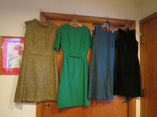 TRUE VINTAGE 1950s WIGGLE DRESS BY EVE LE COQ OF CALIFORNIA FOR ST. PATRICK'S DAY