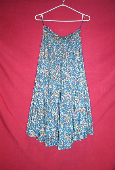 SKIRT FOR THE '40'S SWING DRESS THAT WAS REFASHIONED