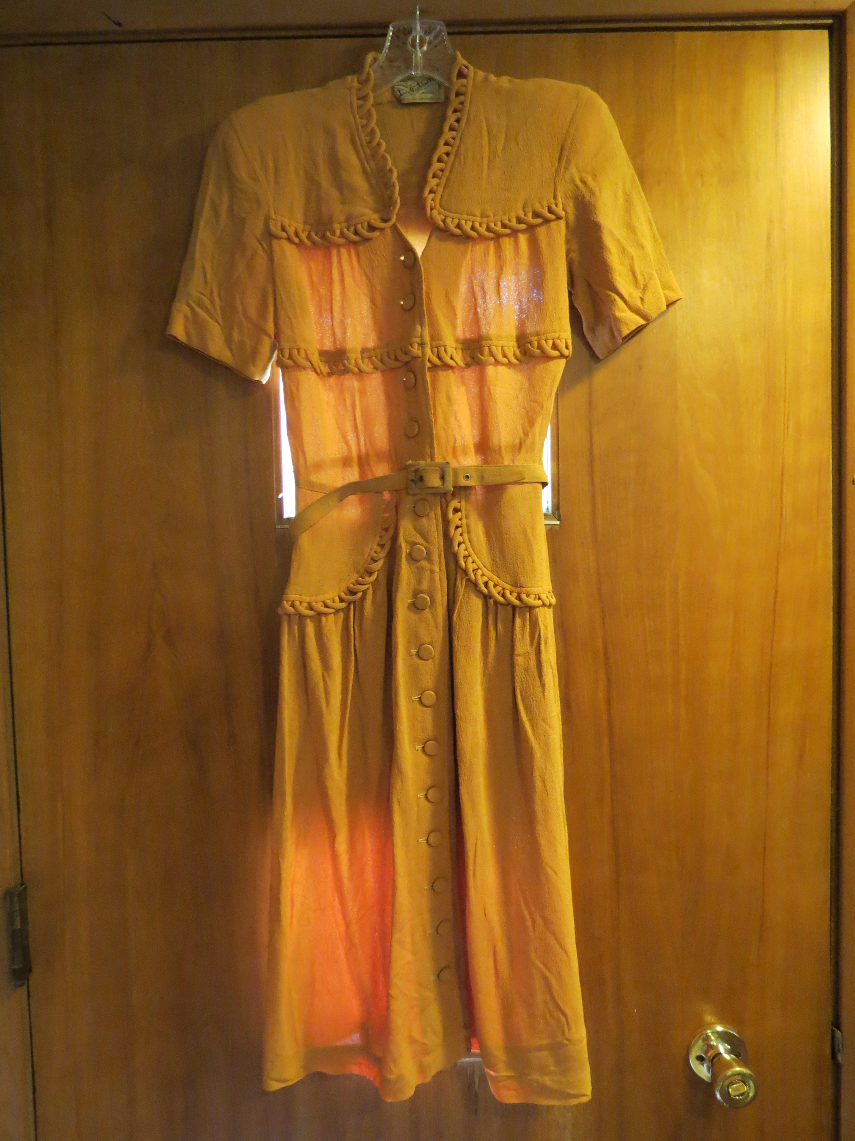 A FUN FROCK FROM THE FORTIES