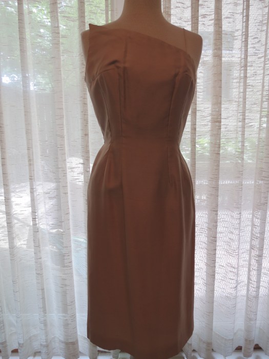 TRUE VINTAGE 1950'S COCKTAIL SHEATH DRESS