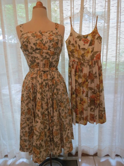 TRUE VINTAGE 1950'S - EARLY 1960'S SUNDRESSES