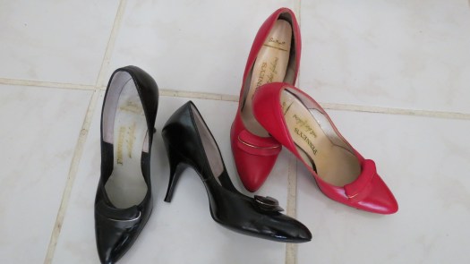 TRUE VINTAGE STILETTOS SOLD BY J C PENNEY & CO. - 1950'S - EARLY 1960'S