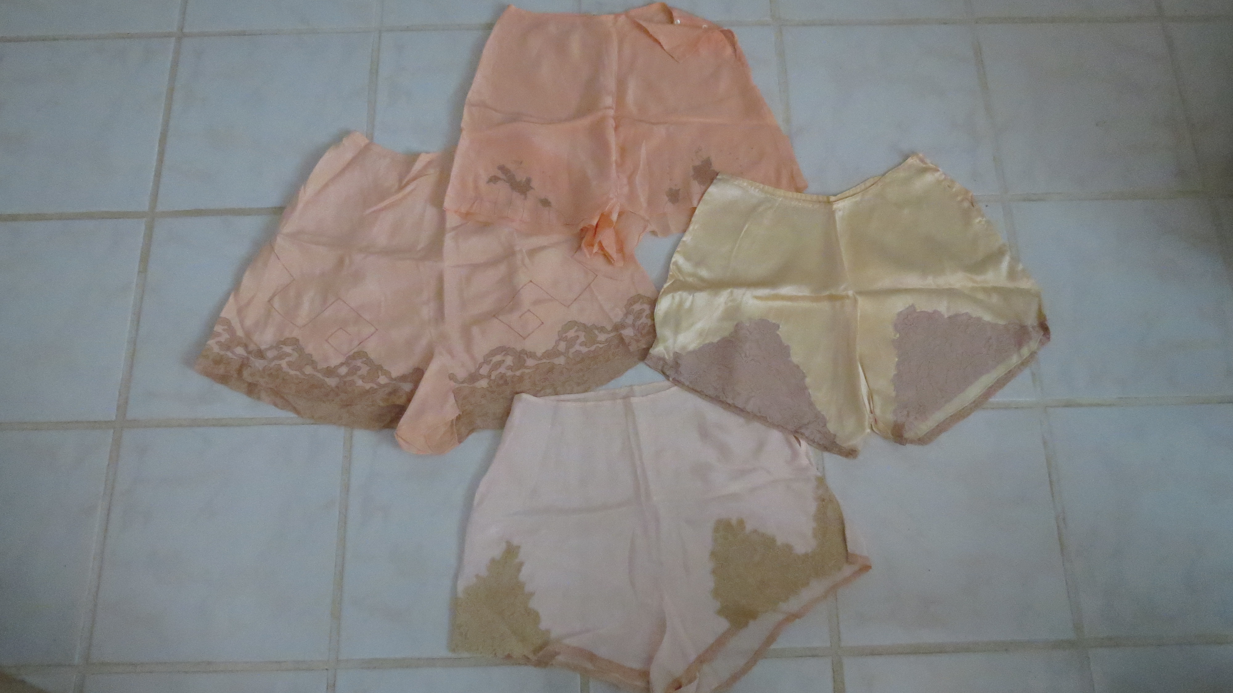 TRUE VINTAGE TAP PANTS FROM THE 1920's, 1930'S, 1940'S AND ?! 1970'S