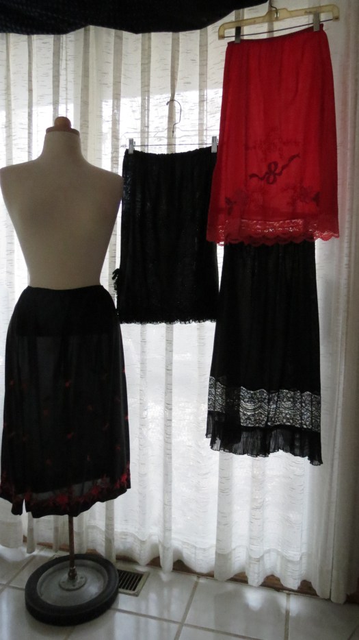 DON'T FORGET TRUE VINTAGE HALF-SLIPS - THEY'RE JUST AS BEAUTIFUL AS THE FULL ONES!   