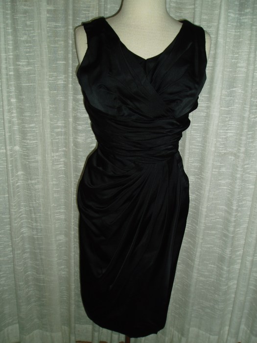 VA-VA-VOOM!  TOTALLY MAGICAL TRUE VINTAGE 1950'S VIXEN DRESS