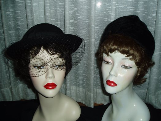 ELEGANT AND SOPHISTICATED LADIES' TRUE VINTAGE HATS