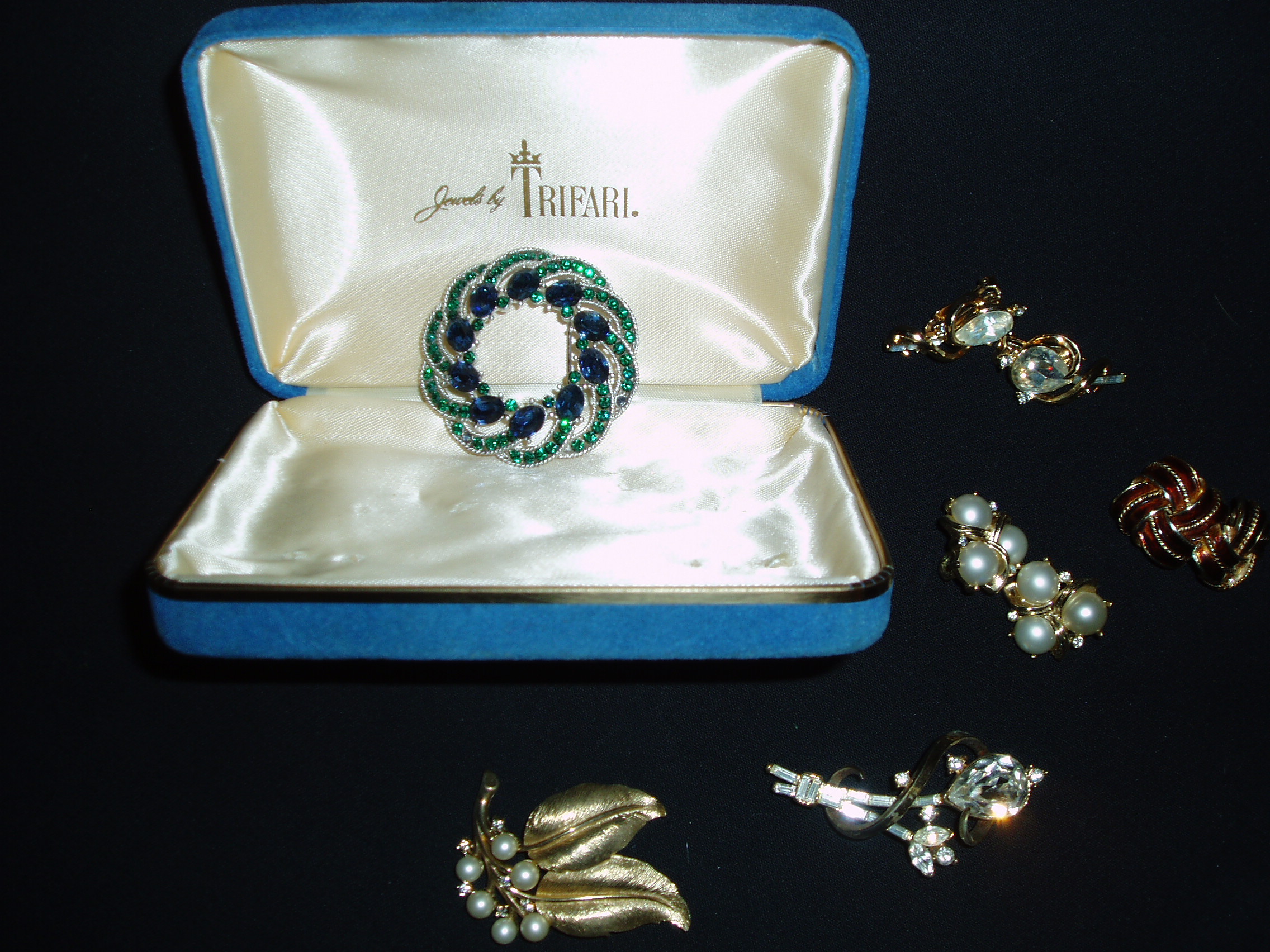 FINE COSTUME JEWELRY BY TRIFARI - THE SMART WOMAN'S CHOICE 1930'S - 1980'S