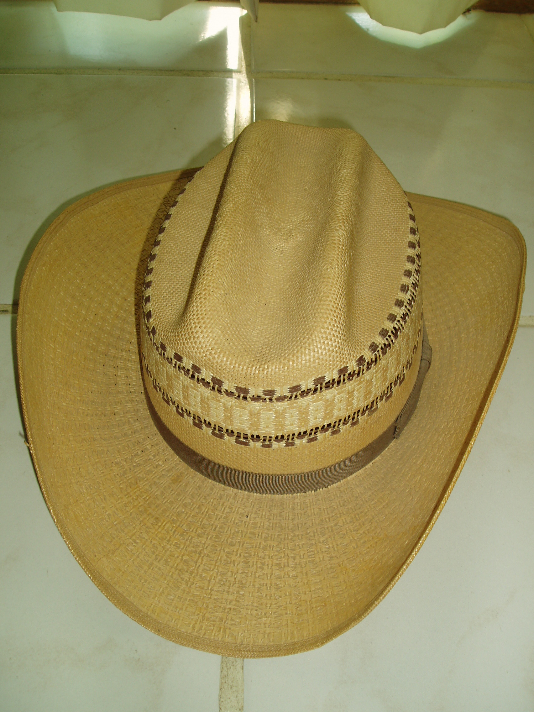 WOVEN SUMMER - WEIGHT VERSION OF THE CLASSIC COWBOY HAT - MADE IN CALGARY, ALBERTA BY SMITHBILT