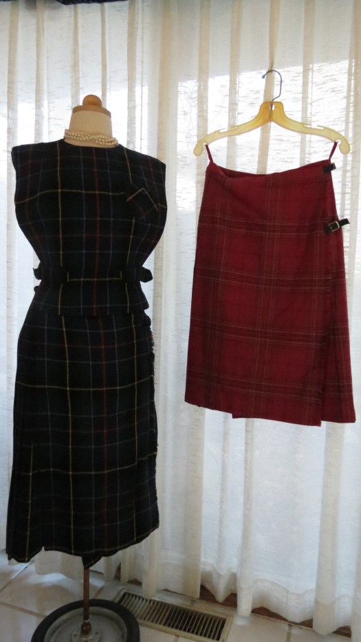 MORE TRUE VINTAGE TARTAN PIECES - REAL CLASSICS